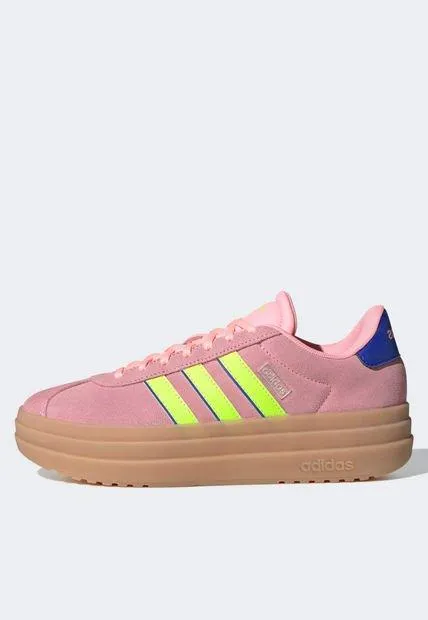 Tenis Lifestyle Rosa-Verde Neón-Azul Púrpura adidas Sportswear VL Court Bold