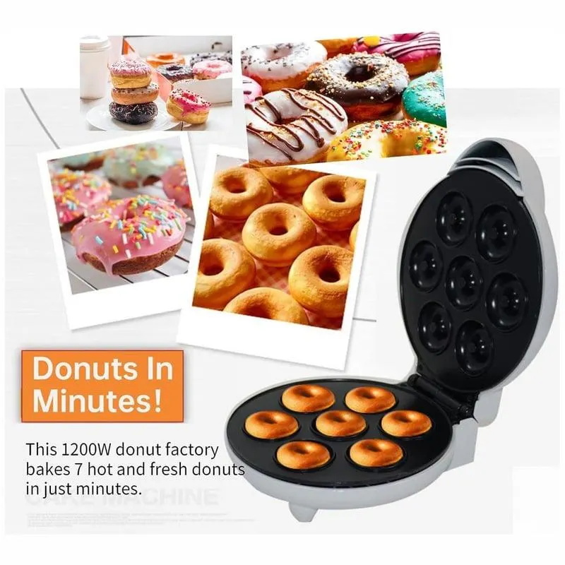 Máquina Para Hacer Mini Donas Rosquillas 7 Donas Postres