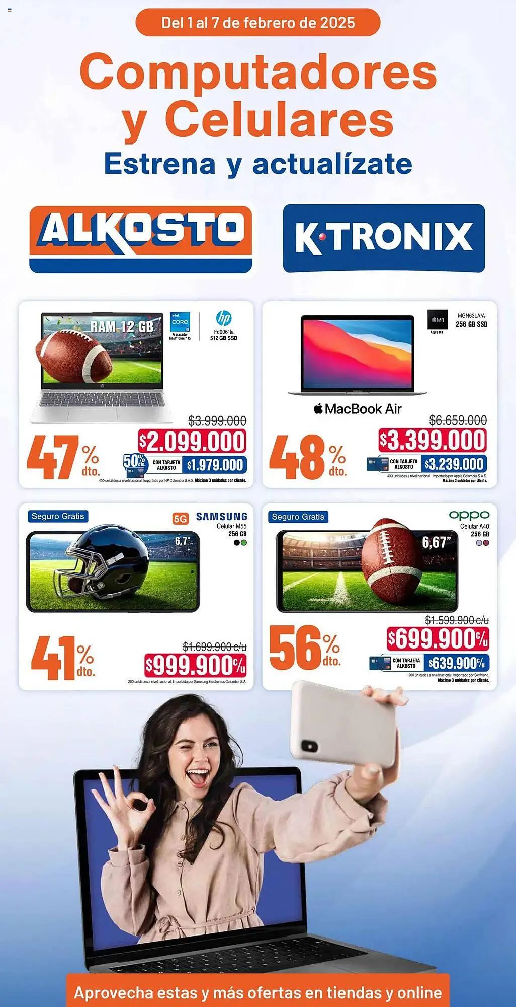 Catalogo de Catálogo Alkosto 1 de febrero al 7 de febrero 2025 - Pag 1