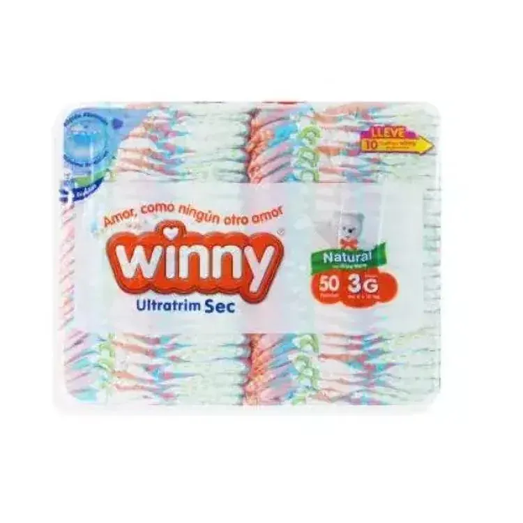 WINNY SEC ETAPA 3 X 50 + TOALLITAS X 10 ALOE