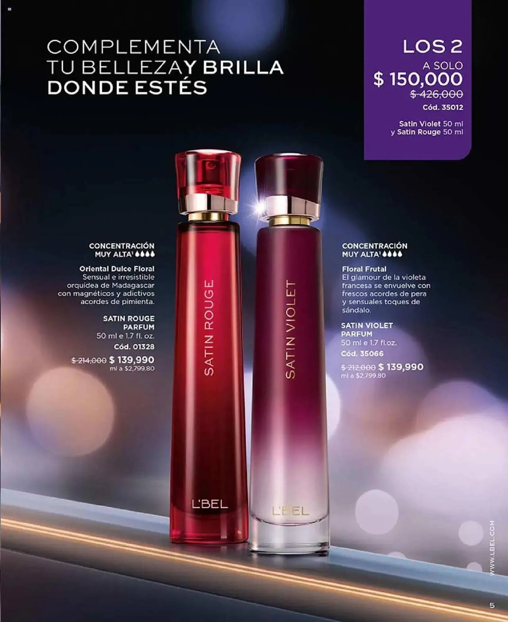 Catalogo de Catálogo L'bel 29 de julio al 16 de septiembre 2025 - Pag 5