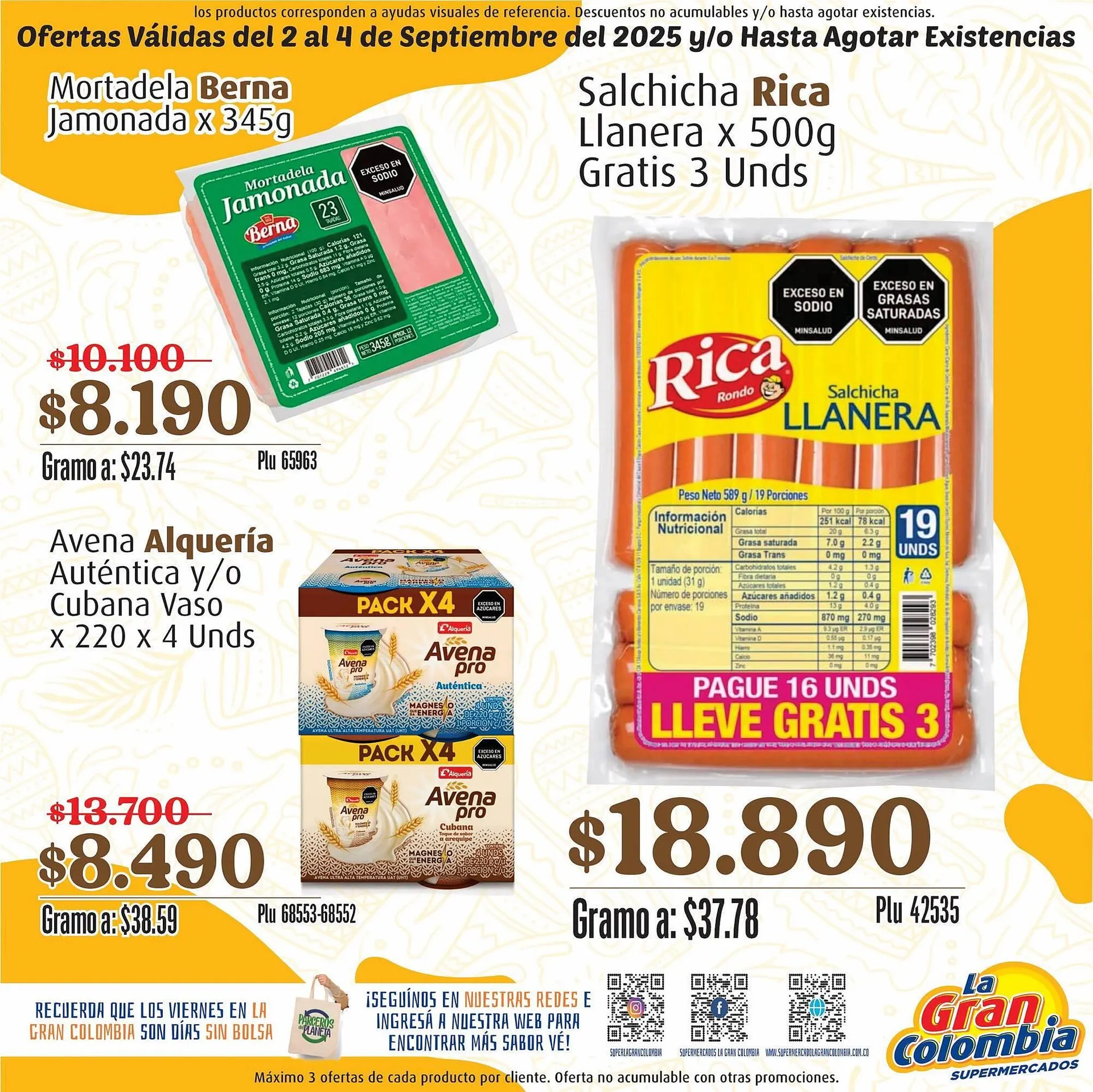 Catalogo de Catálogo La Gran Colombia 2 de septiembre al 4 de septiembre 2025 - Pag 3