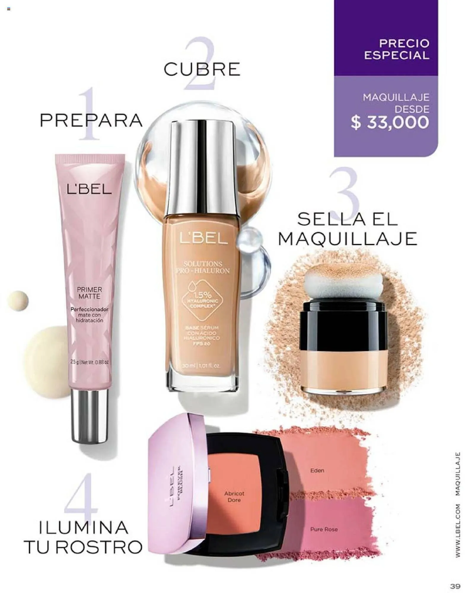 Catalogo de Catálogo L'bel 21 de agosto al 10 de septiembre 2023 - Pag 39