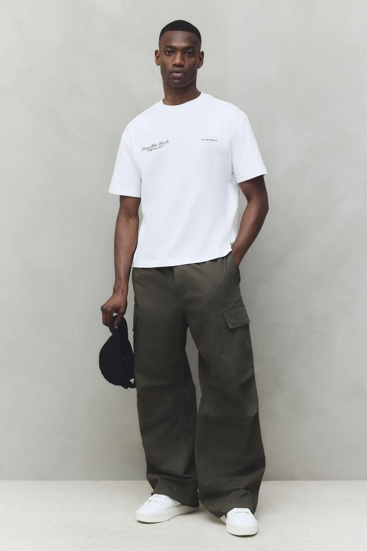 Camiseta Loose Fit con motivo estampado