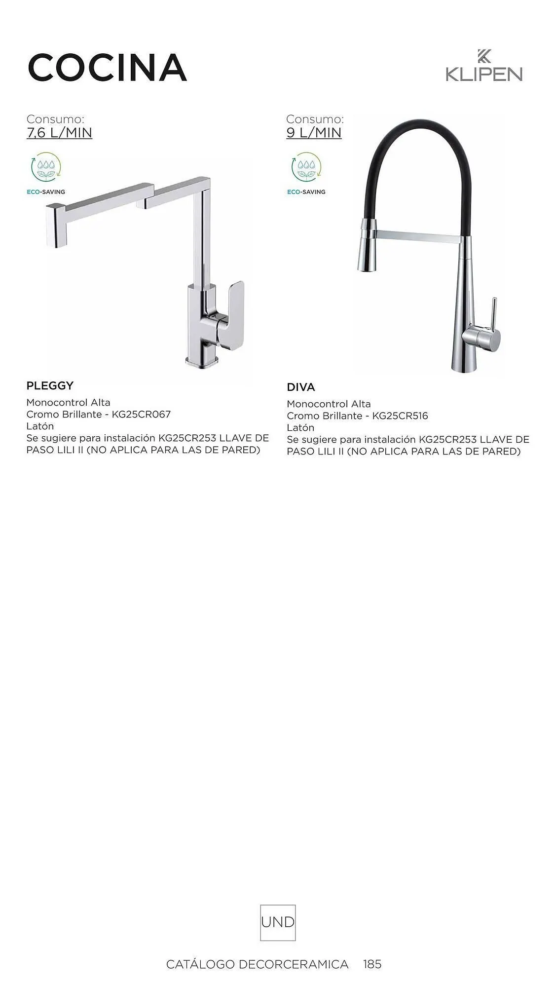 Catalogo de Catálogo Decorceramica 6 de noviembre al 6 de mayo 2025 - Pag 185