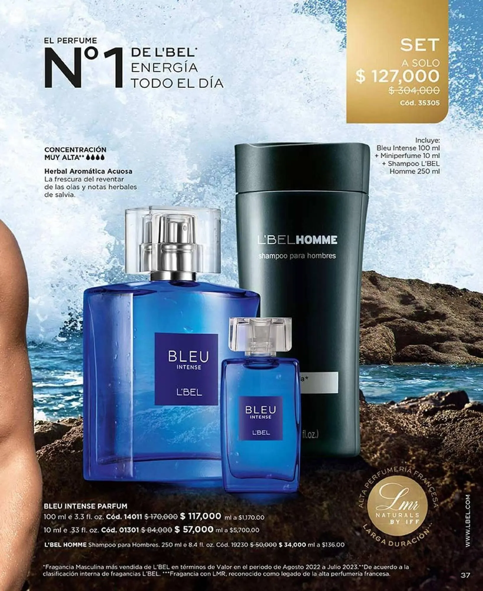 Catalogo de Catálogo L'bel 25 de marzo al 30 de abril 2025 - Pag 37