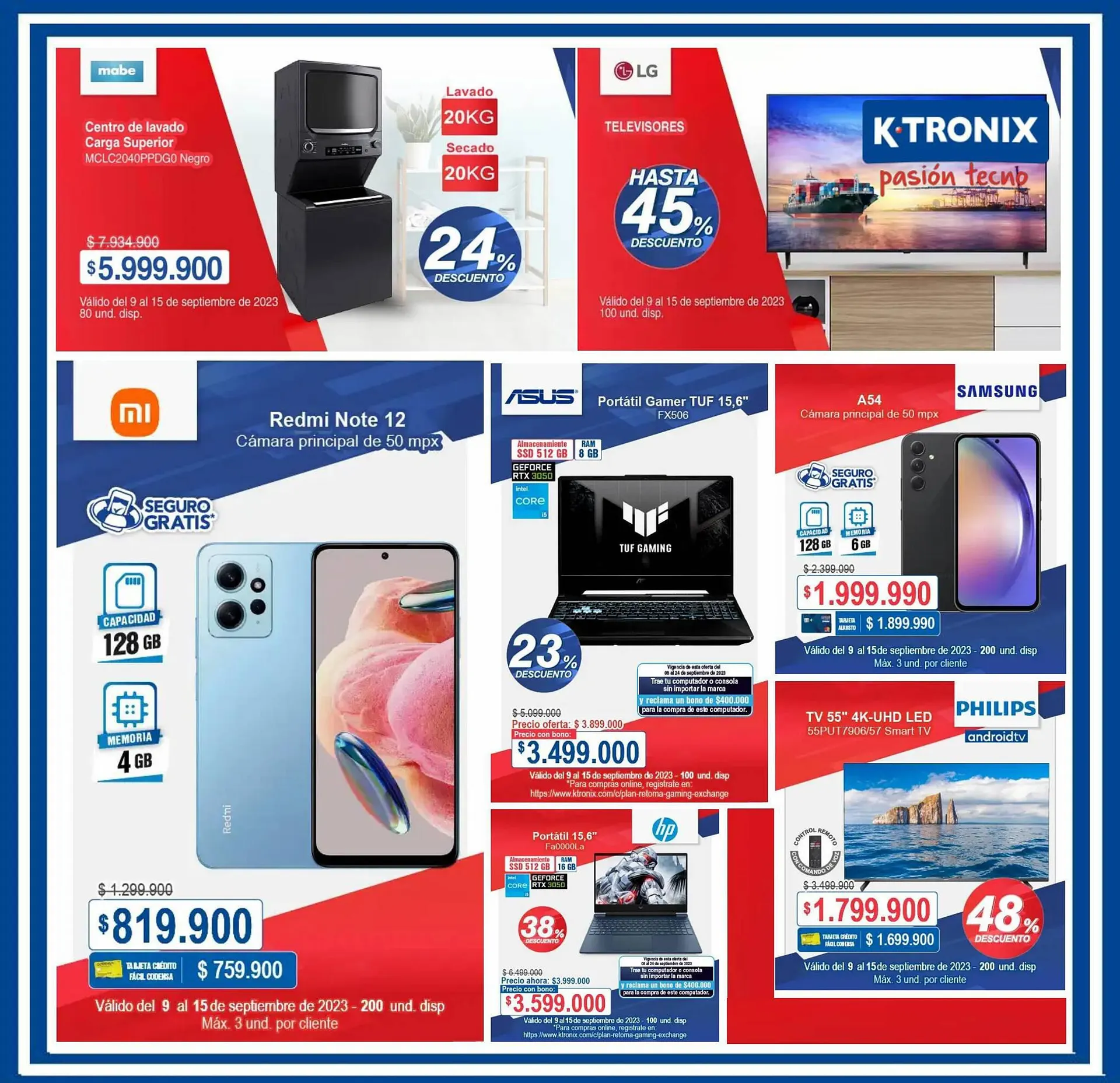 Catalogo de Catálogo Ktronix 9 de septiembre al 15 de septiembre 2023 - Pag 2