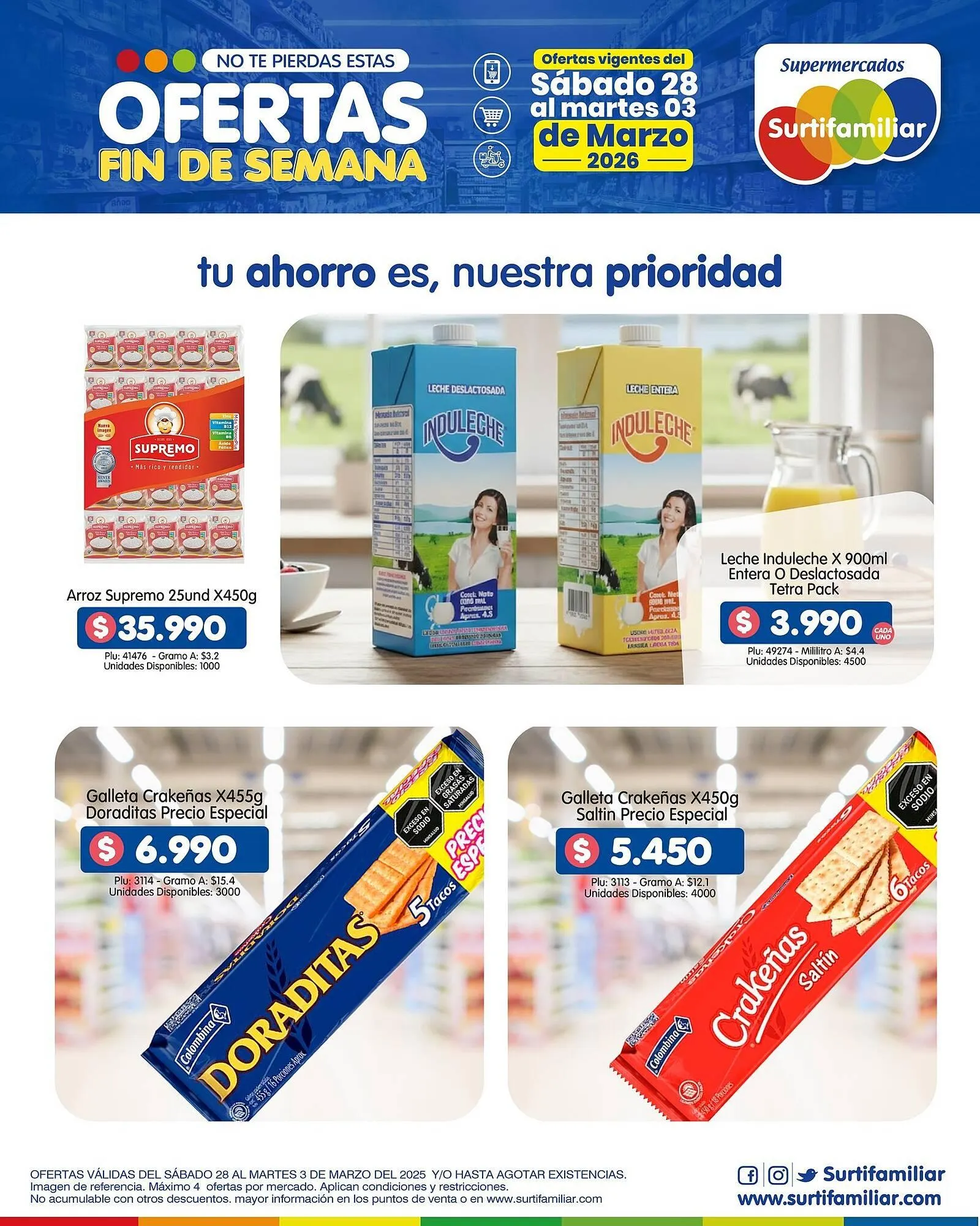 Catalogo de Catálogo Surtifamiliar 27 de febrero al 3 de marzo 2026 - Pag 2