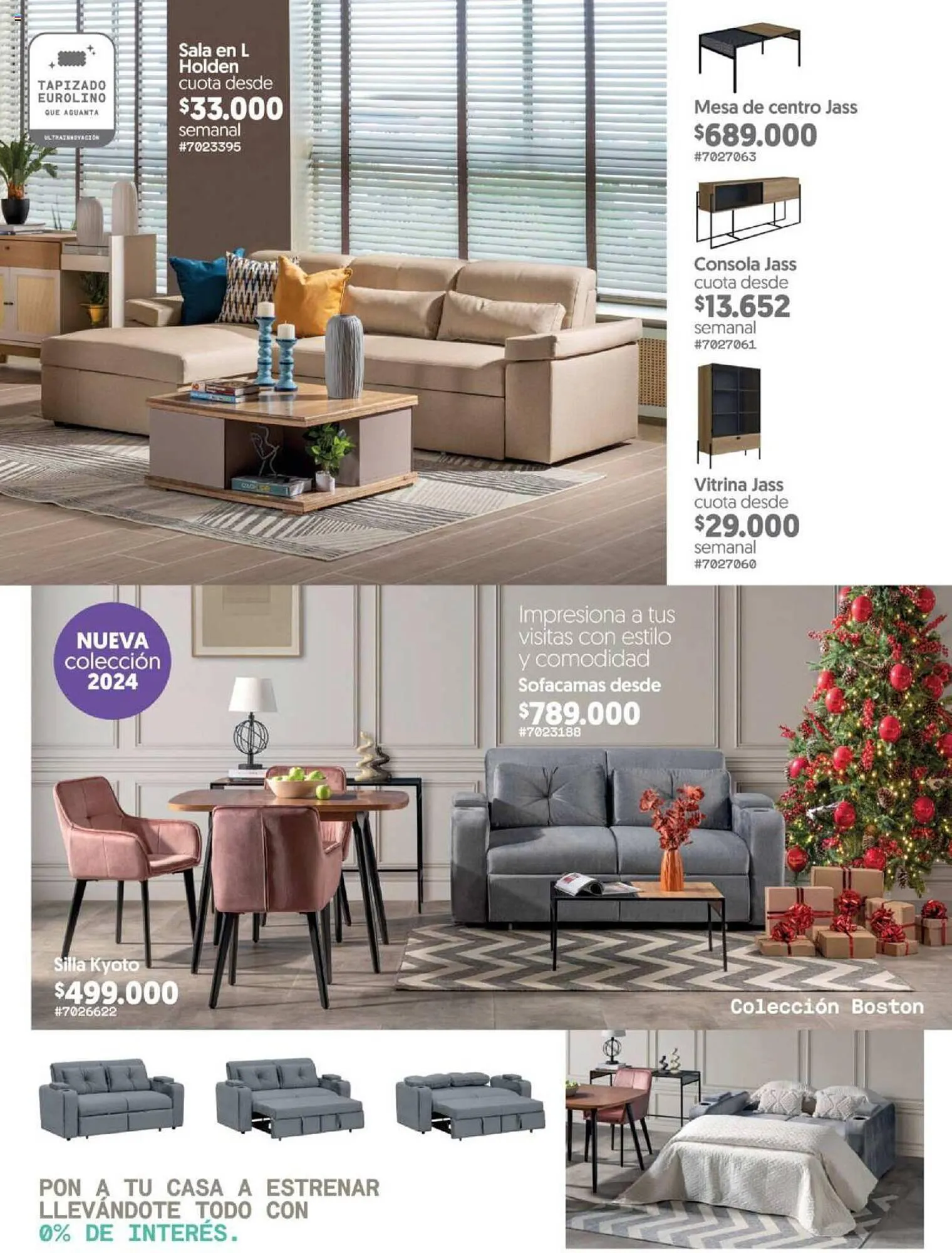 Catalogo de Catálogo Muebles Jamar 23 de noviembre al 31 de enero 2024 - Pag 2