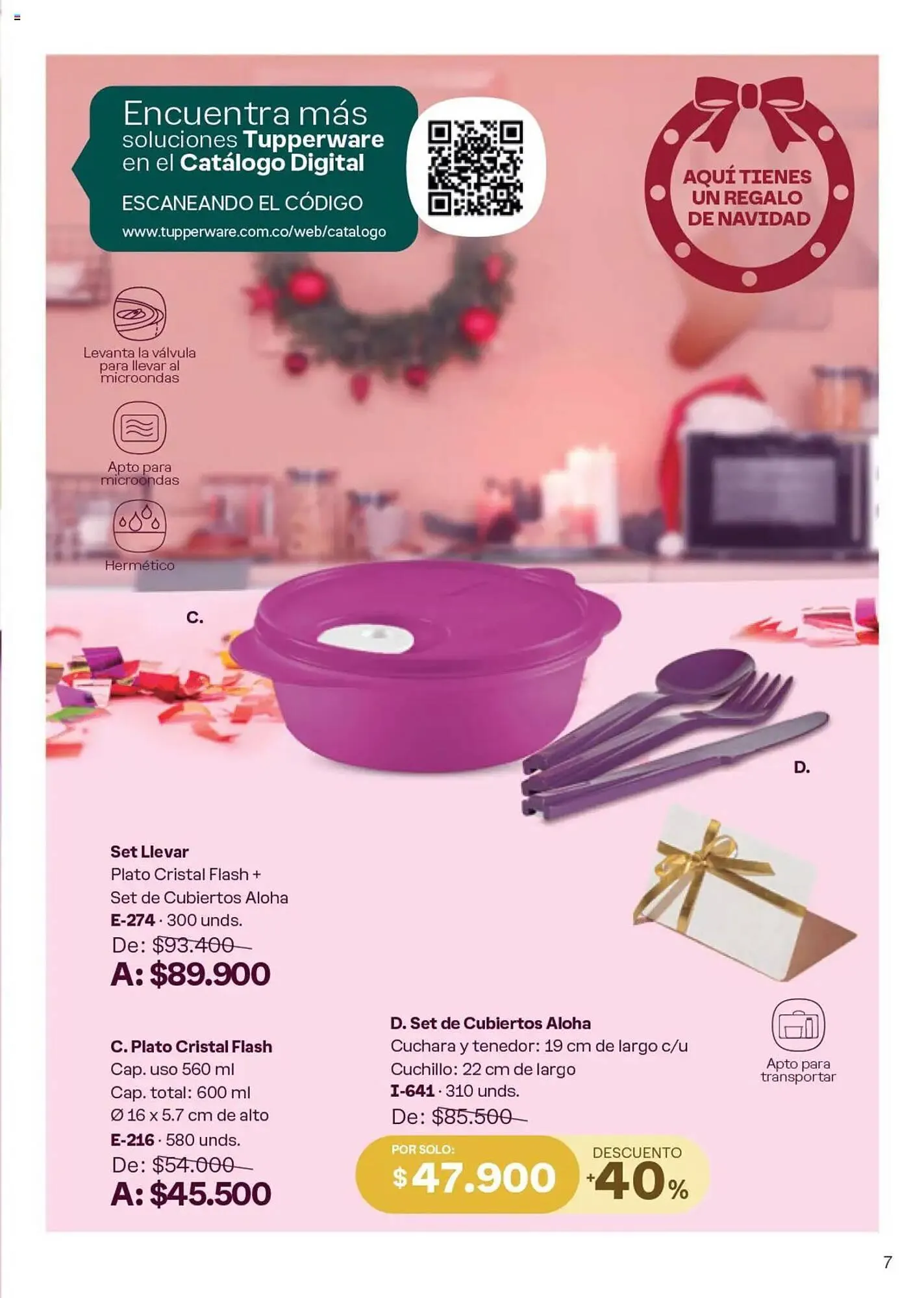 Catalogo de Catálogo Tupperware 29 de noviembre al 26 de diciembre 2024 - Pag 7
