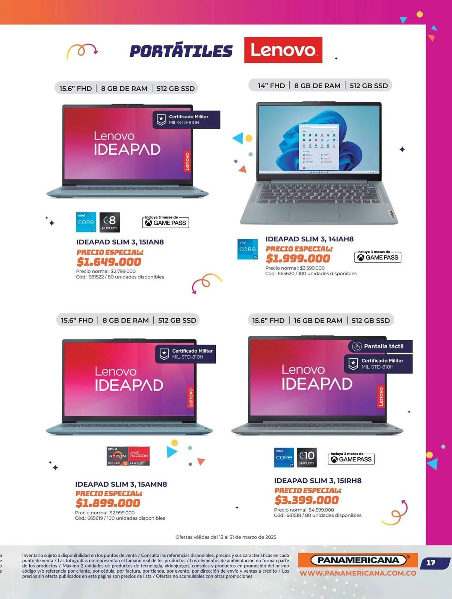 Catalogo de Catálogo Panamericana 20 de marzo al 5 de abril 2025 - Pag 17