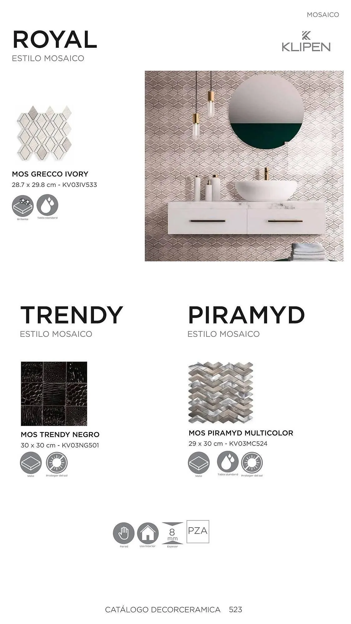 Catalogo de Catálogo Decorceramica 6 de noviembre al 6 de mayo 2025 - Pag 523