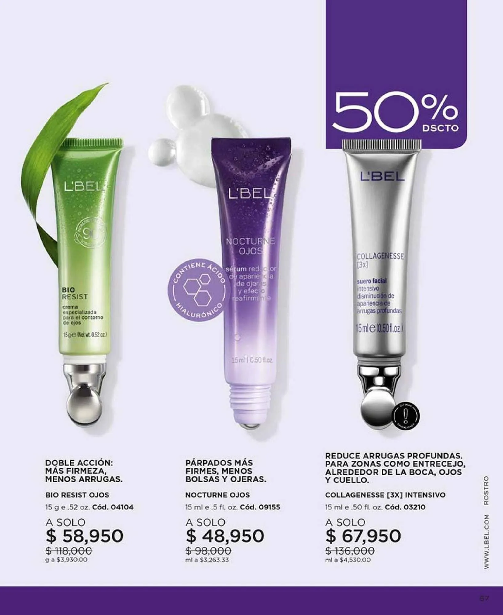 Catalogo de Catálogo L'bel 4 de abril al 12 de mayo 2024 - Pag 63