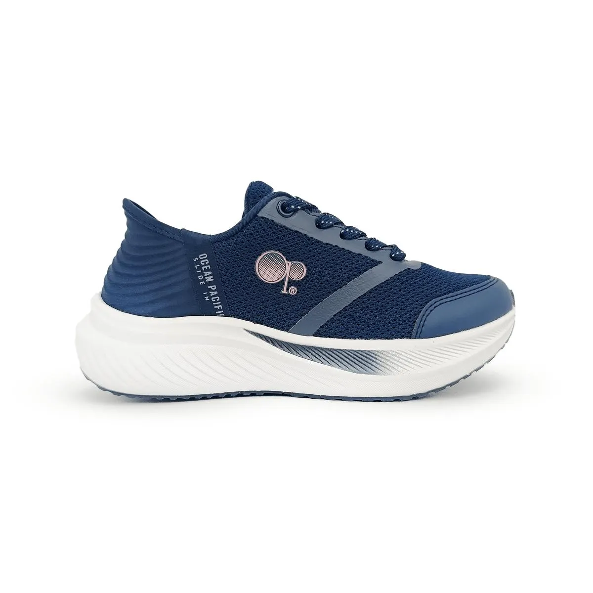 Tenis Deportivos OP Azul Oscuro Para Mujer