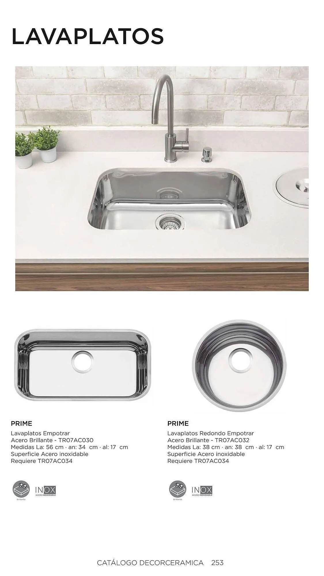 Catalogo de Catálogo Decorceramica 6 de noviembre al 6 de mayo 2025 - Pag 253