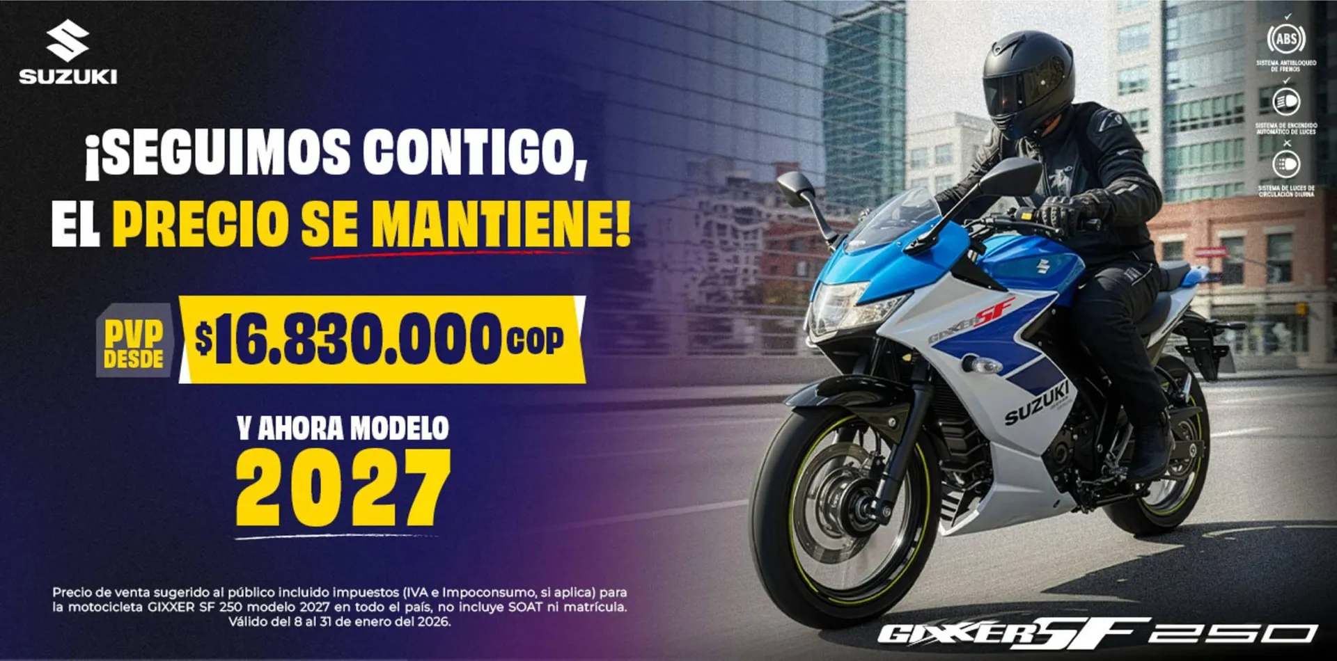 Catalogo de Catálogo Suzuki 14 de enero al 31 de enero 2026 - Pag 2