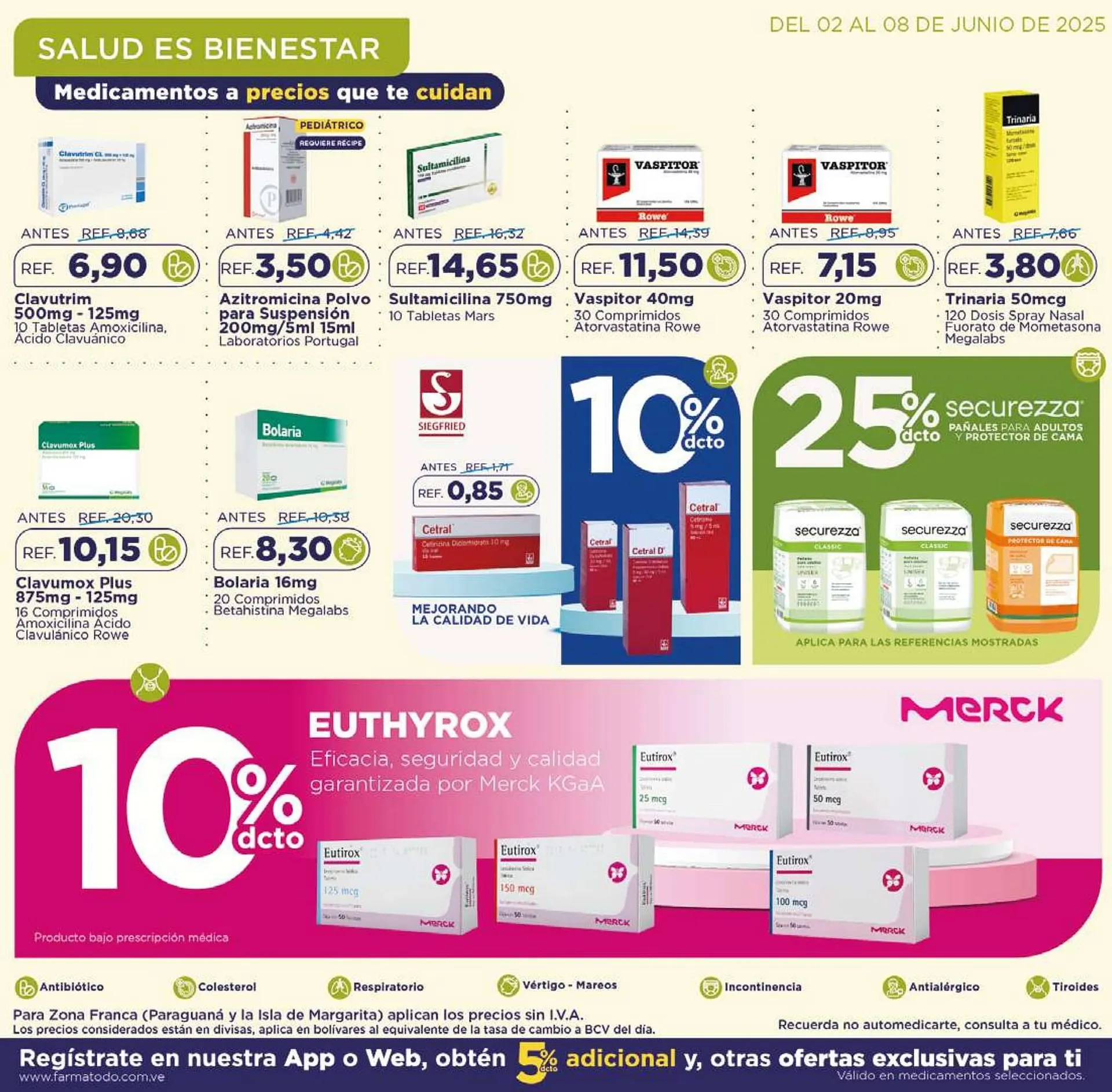 Catalogo de Catálogo FarmaTodo 2 de junio al 8 de junio 2025 - Pag 6