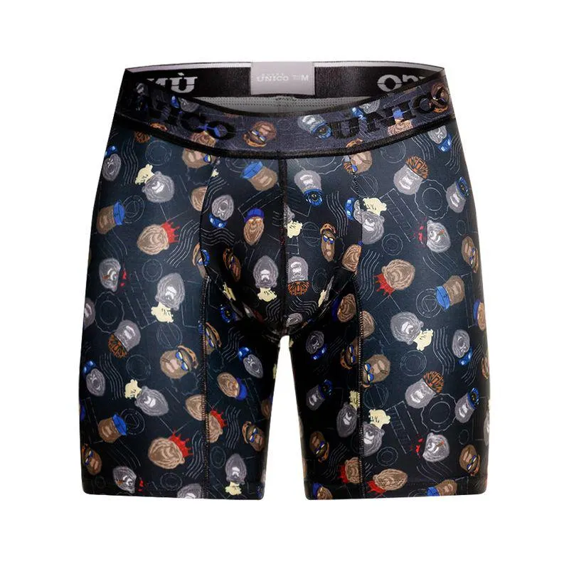 BOXER MEDIO MONO NEGRO