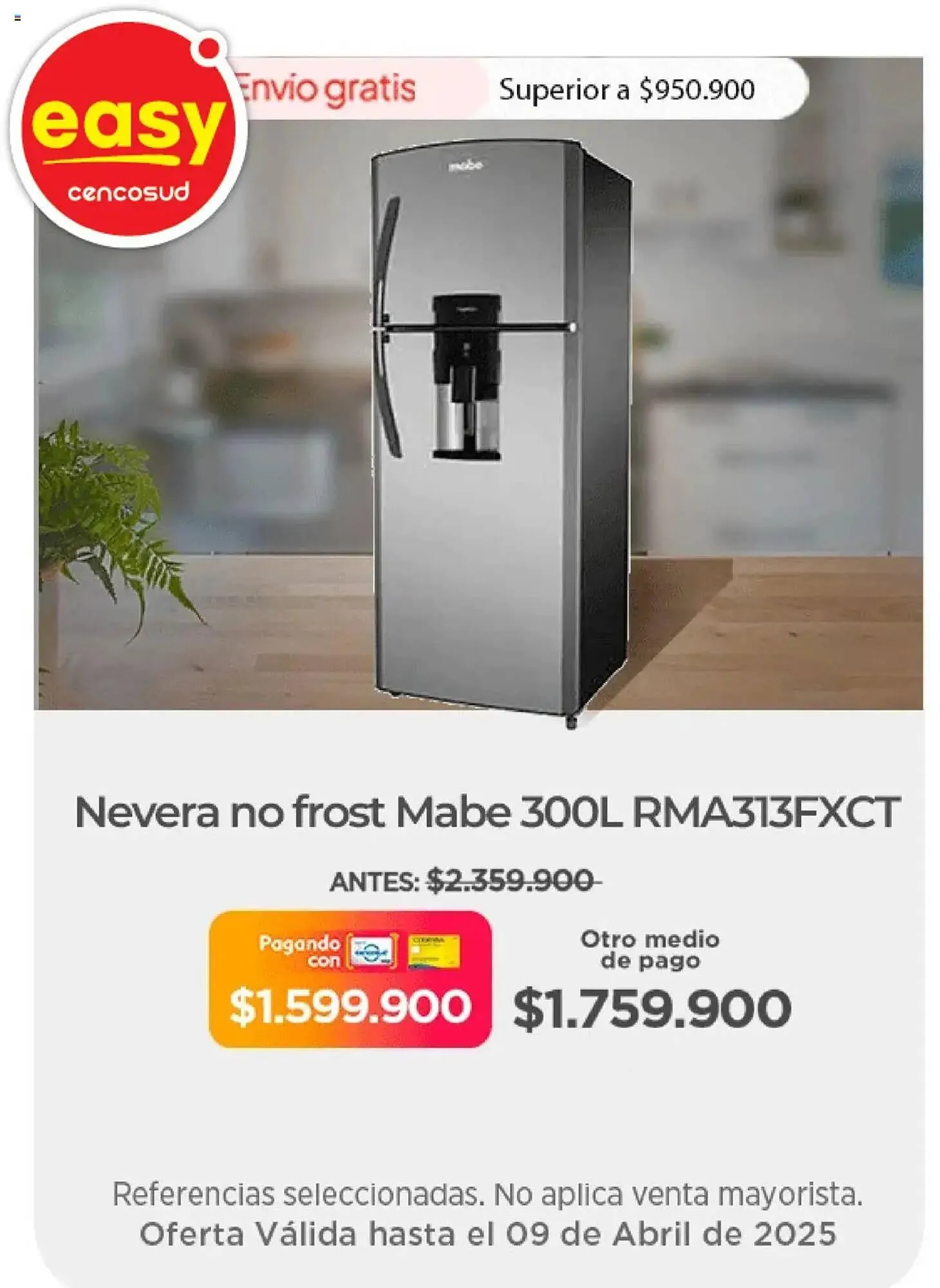 Catalogo de Catálogo Easy 3 de abril al 9 de abril 2025 - Pag 1