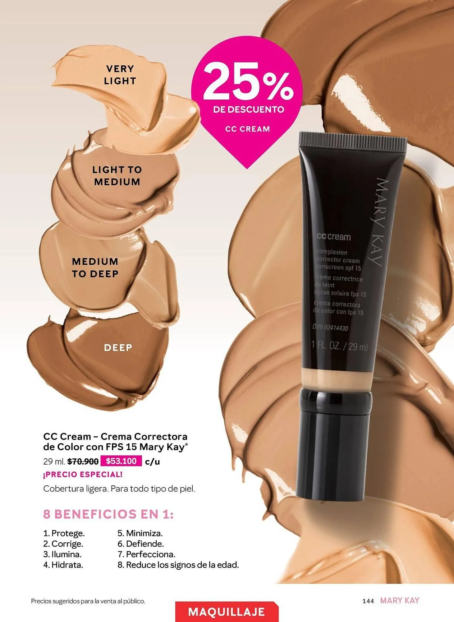 Catalogo de Catálogo Mary Kay 1 de julio al 30 de septiembre 2025 - Pag 144