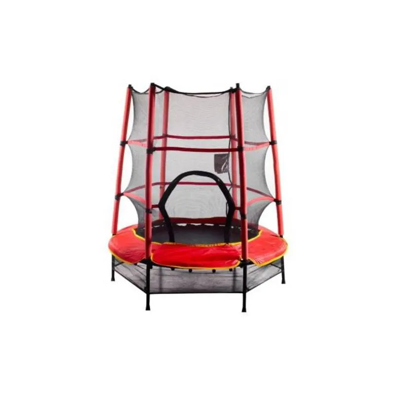 Trampolin Brincolin Para Niños Con Red - Rojo