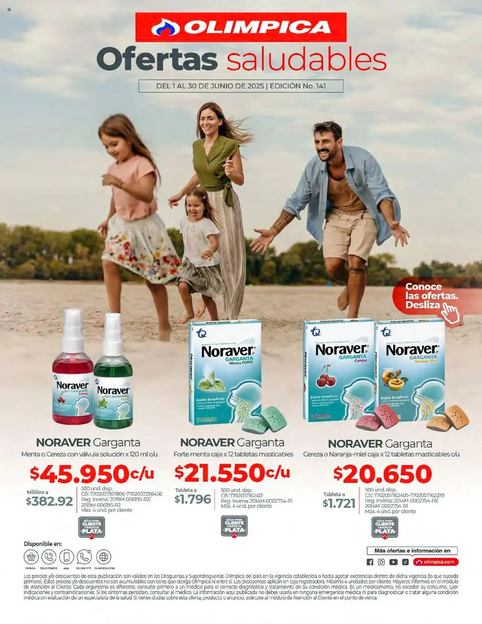 Catalogo de Catálogo Olímpica 1 de junio al 30 de junio 2025 - Pag 1