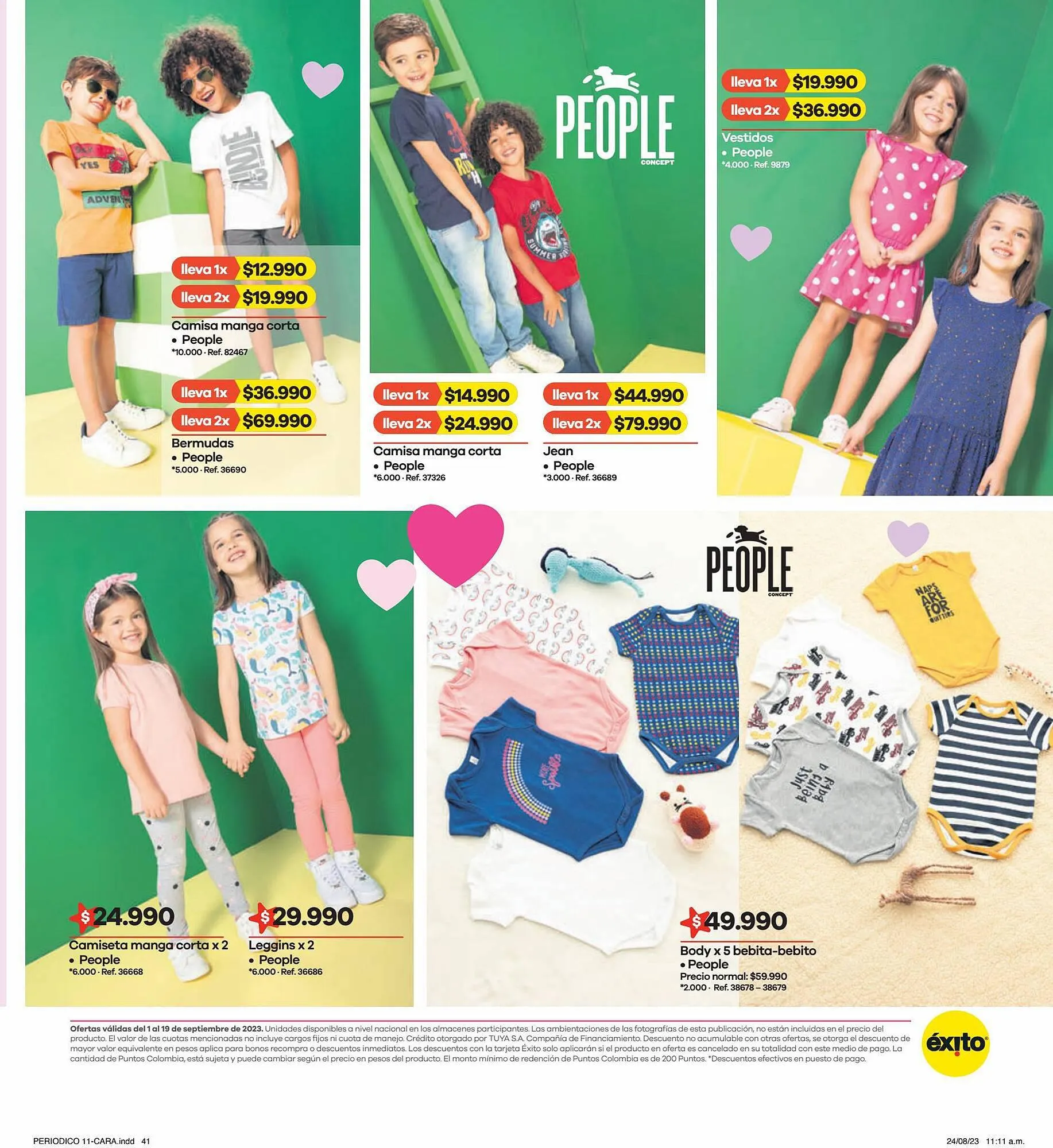 Catalogo de Catálogo Éxito 1 de septiembre al 19 de septiembre 2023 - Pag 41