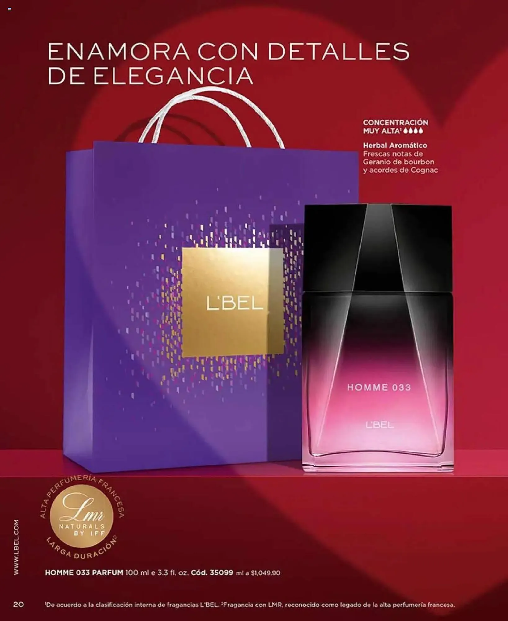 Catalogo de Catálogo L'bel 29 de julio al 16 de septiembre 2025 - Pag 20