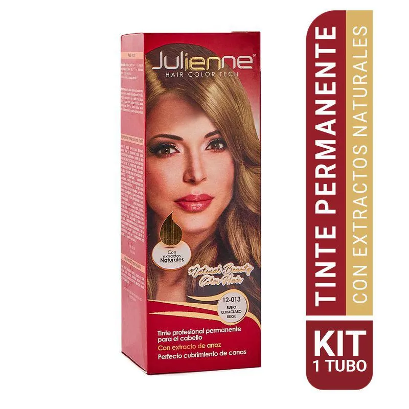 Tinte Julienne Tubo Rubio Ultraclaro Beige 12.013