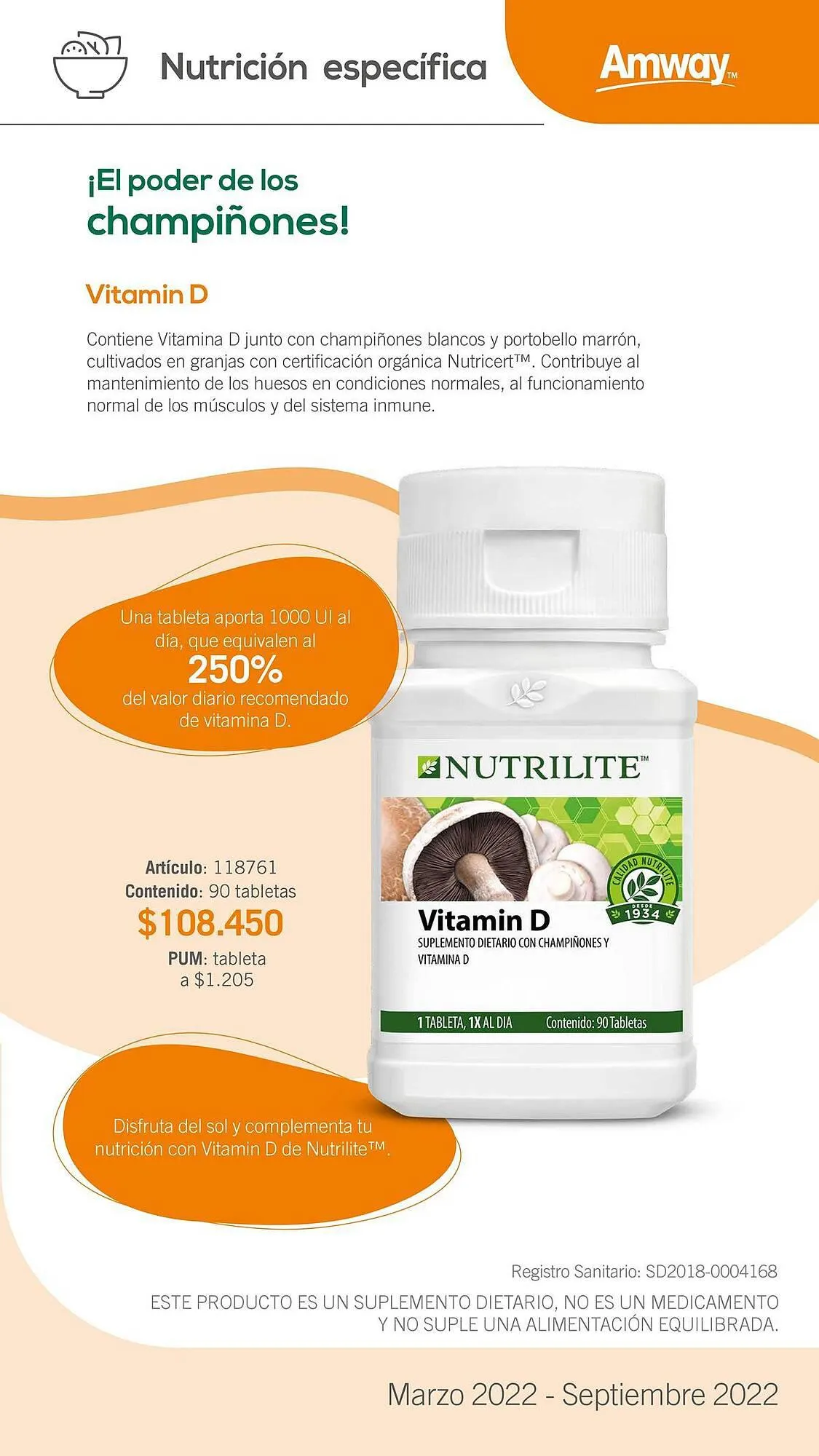 Catalogo de Catálogo Amway 14 de septiembre al 30 de septiembre 2023 - Pag 21