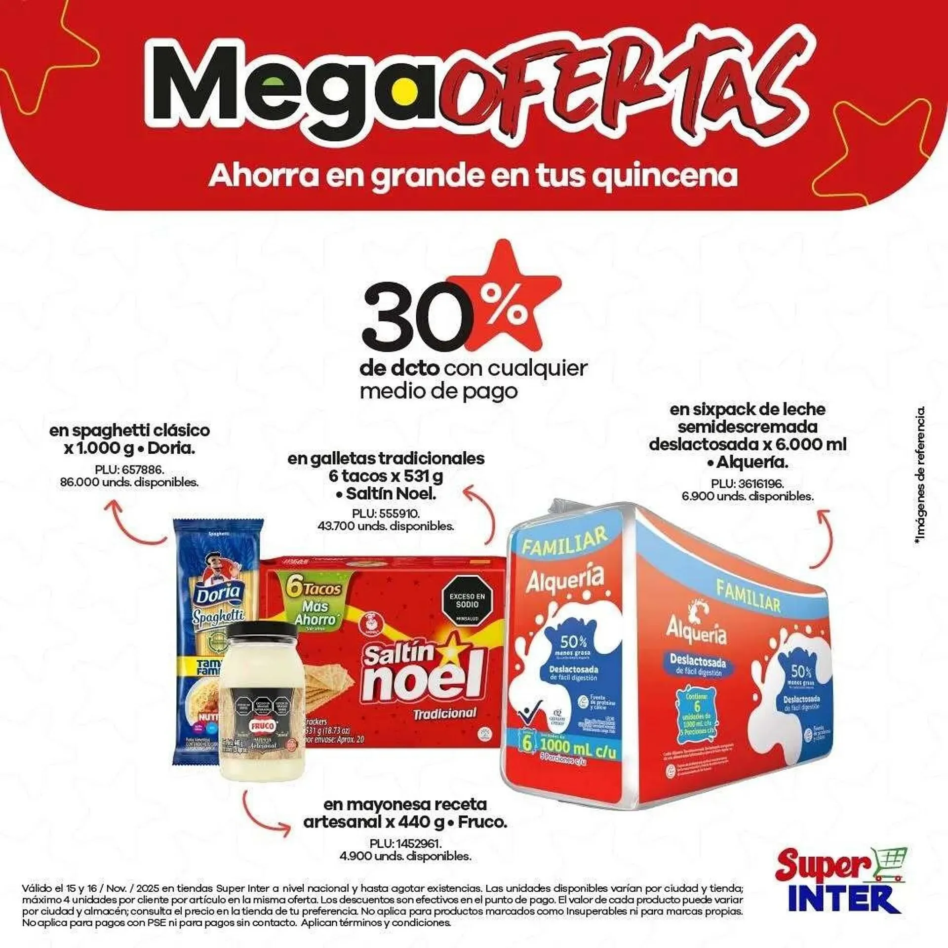Catalogo de Catálogo Super Inter 14 de noviembre al 16 de noviembre 2025 - Pag 1