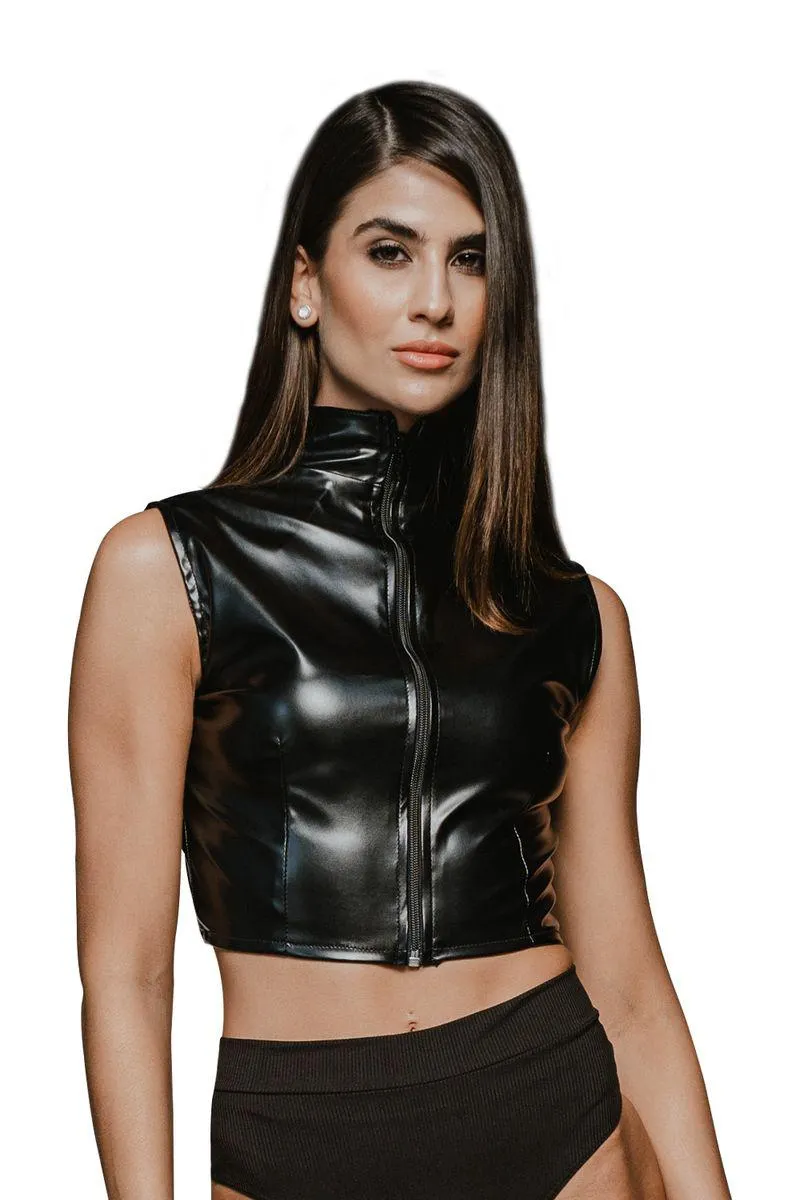 Top Negro para mujer Alanis