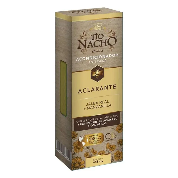 Acondicionador Tio Nacho Aclarante Frasco Con 415 mL