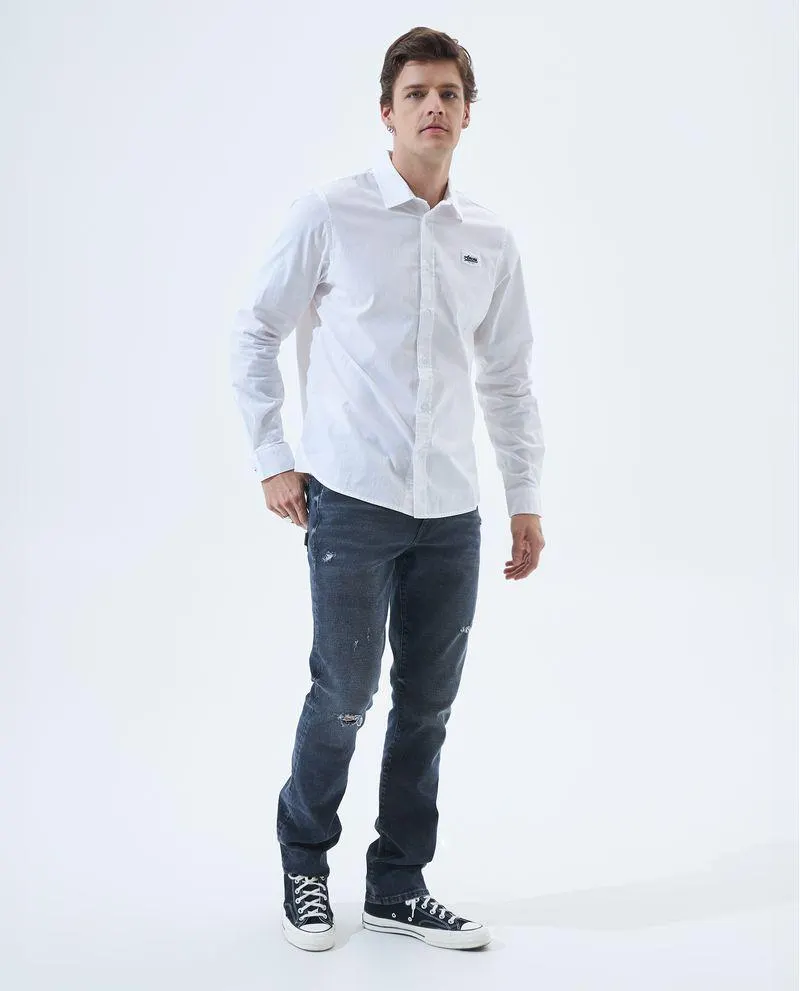 Camisa manga larga para hombre