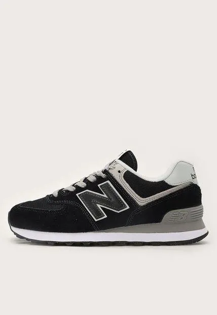 Tenis Lifestyle Negro-Blanco-Taupé New Balance 574