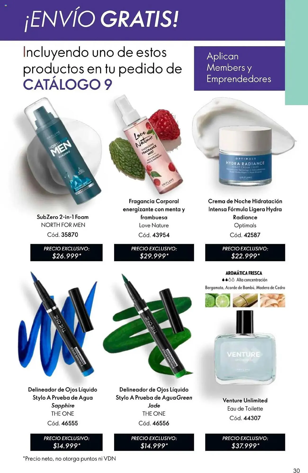 Catalogo de Catálogo Oriflame 12 de julio al 18 de julio 2025 - Pag 30