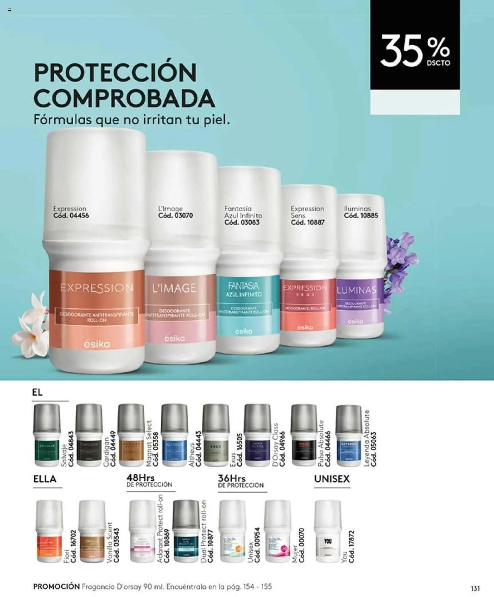 Catalogo de Catálogo Ésika 1 de enero al 31 de enero 2024 - Pag 131