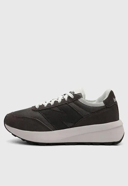 Tenis new balance 370 Gris Oscuro