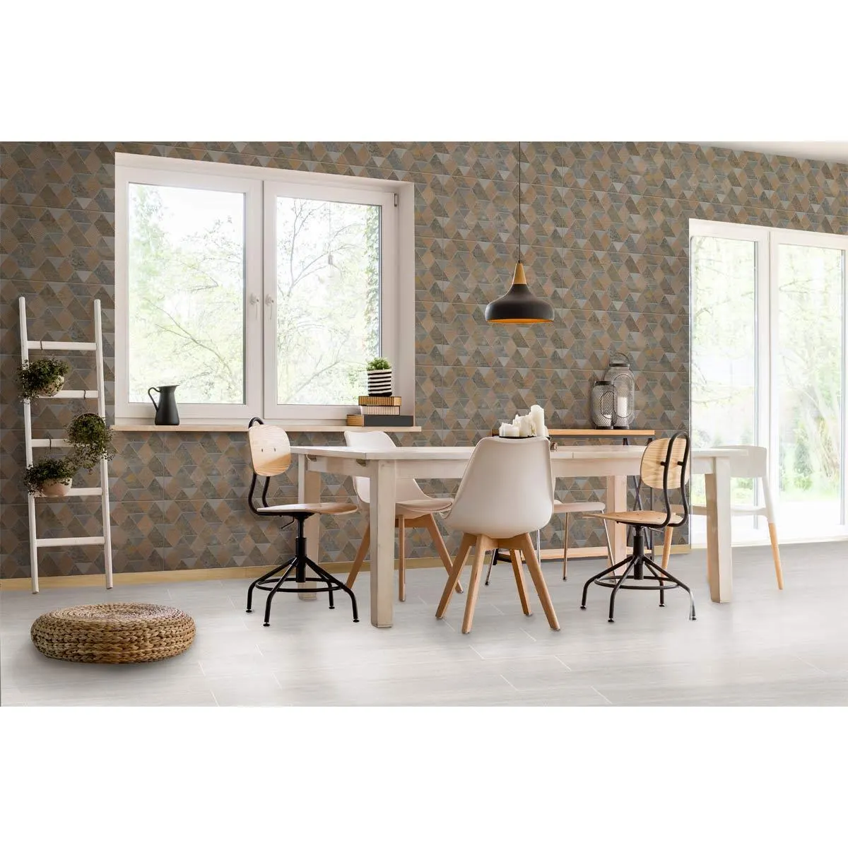 Base Decorada Indonesia Multicolor Caras Diferenciadas 30X60