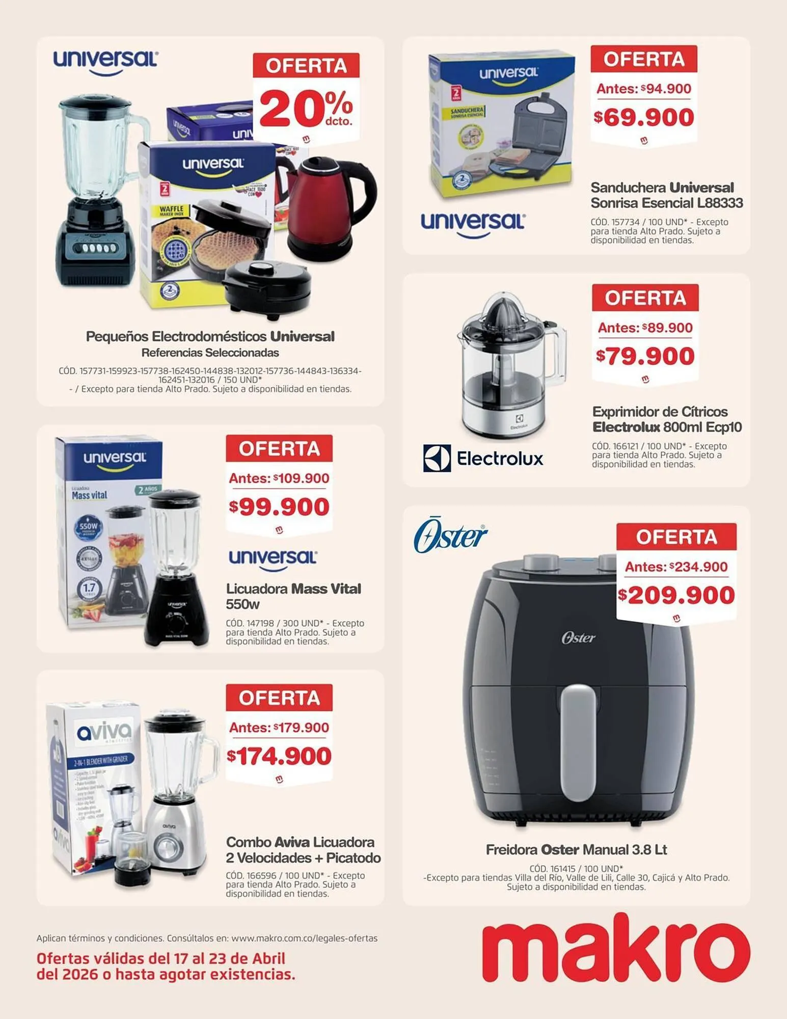 Catalogo de Catálogo Makro 21 de abril al 23 de abril 2026 - Pag 26