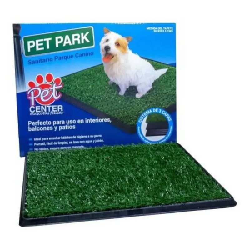 Tapete grama artificial con bandeja Dog Toalet