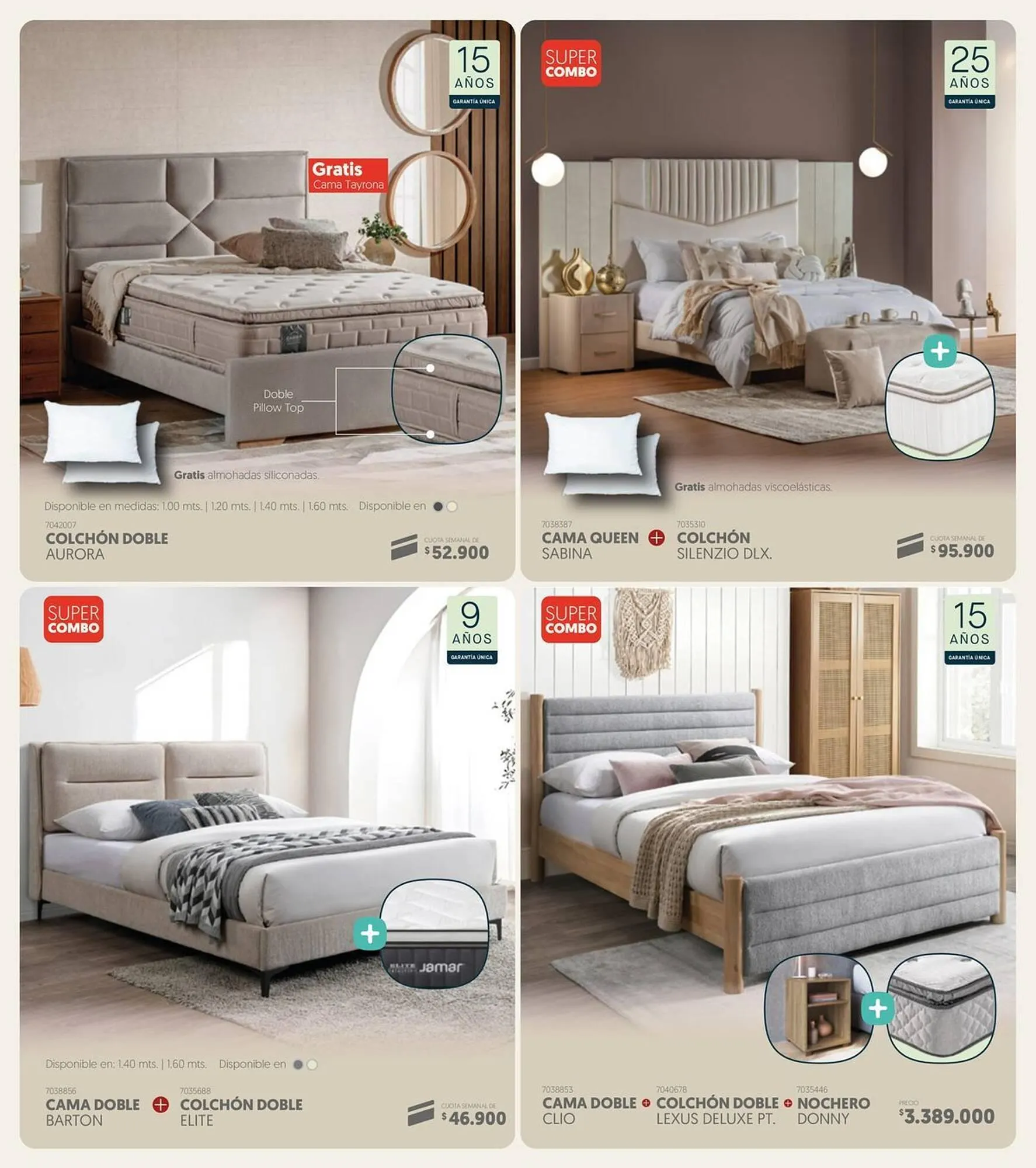 Catalogo de Catálogo Muebles Jamar 20 de abril al 30 de abril 2026 - Pag 19