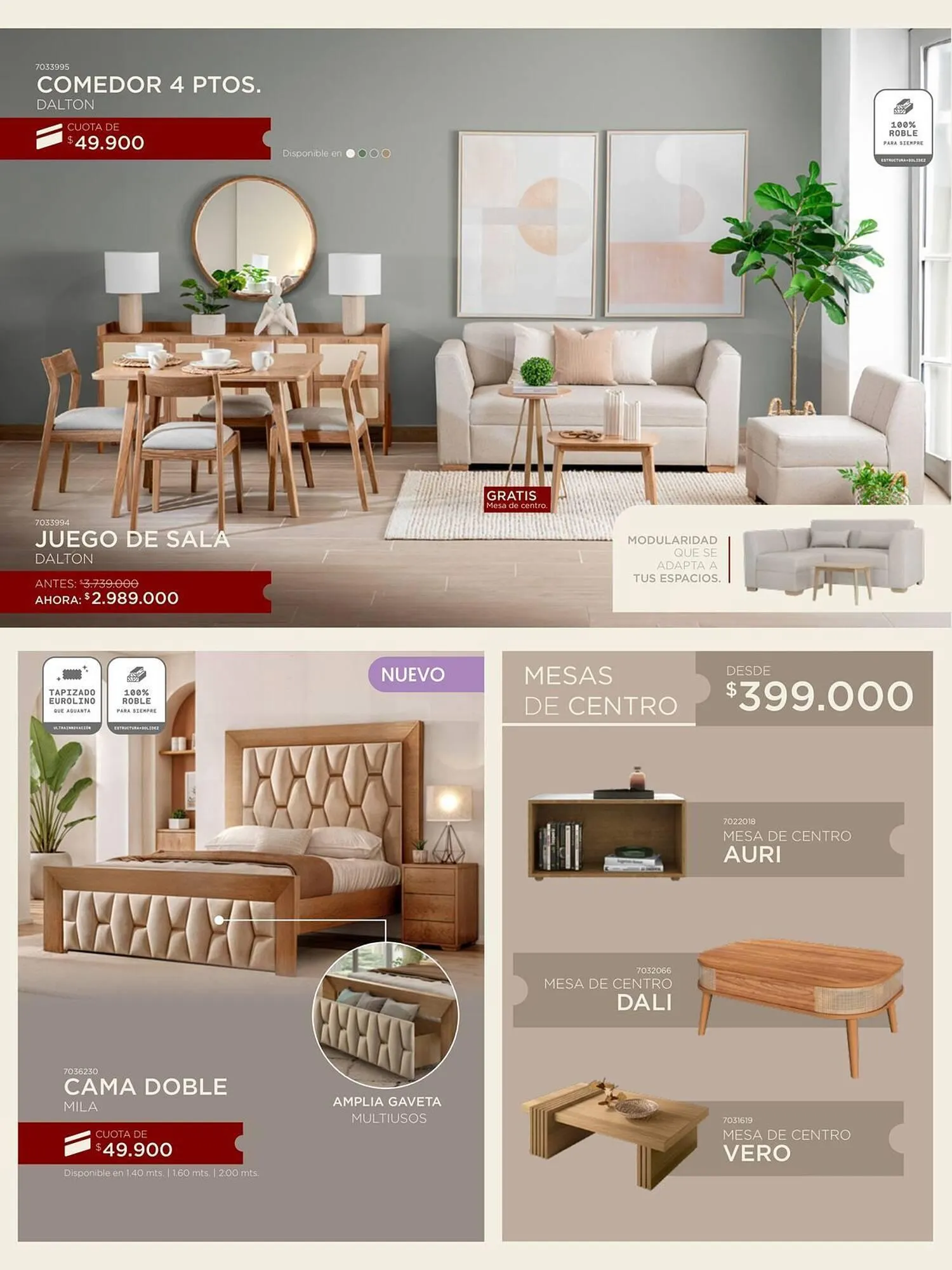 Catalogo de Catálogo Muebles Jamar 5 de agosto al 31 de agosto 2025 - Pag 3