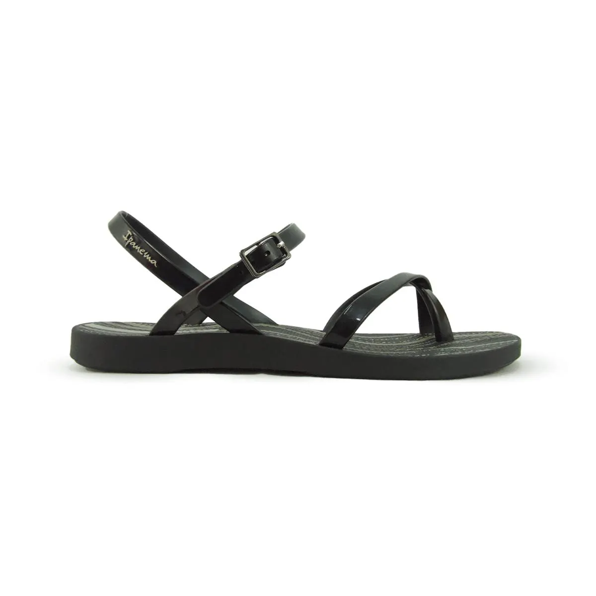 SANDALIAS NEGRO GRIS IPANEMA MUJER