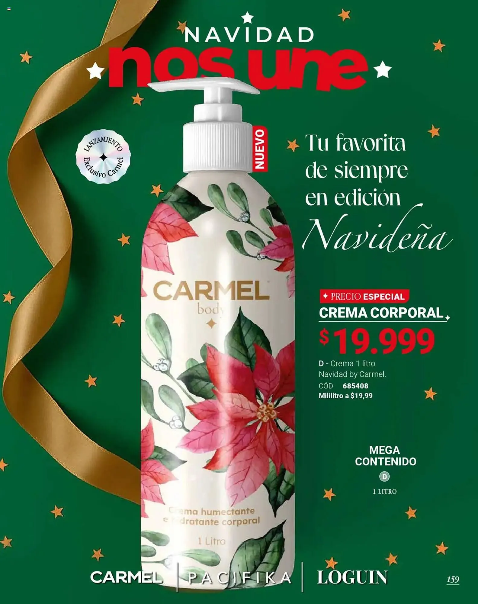 Catalogo de Catálogo Carmel 25 de septiembre al 1 de enero 2026 - Pag 161