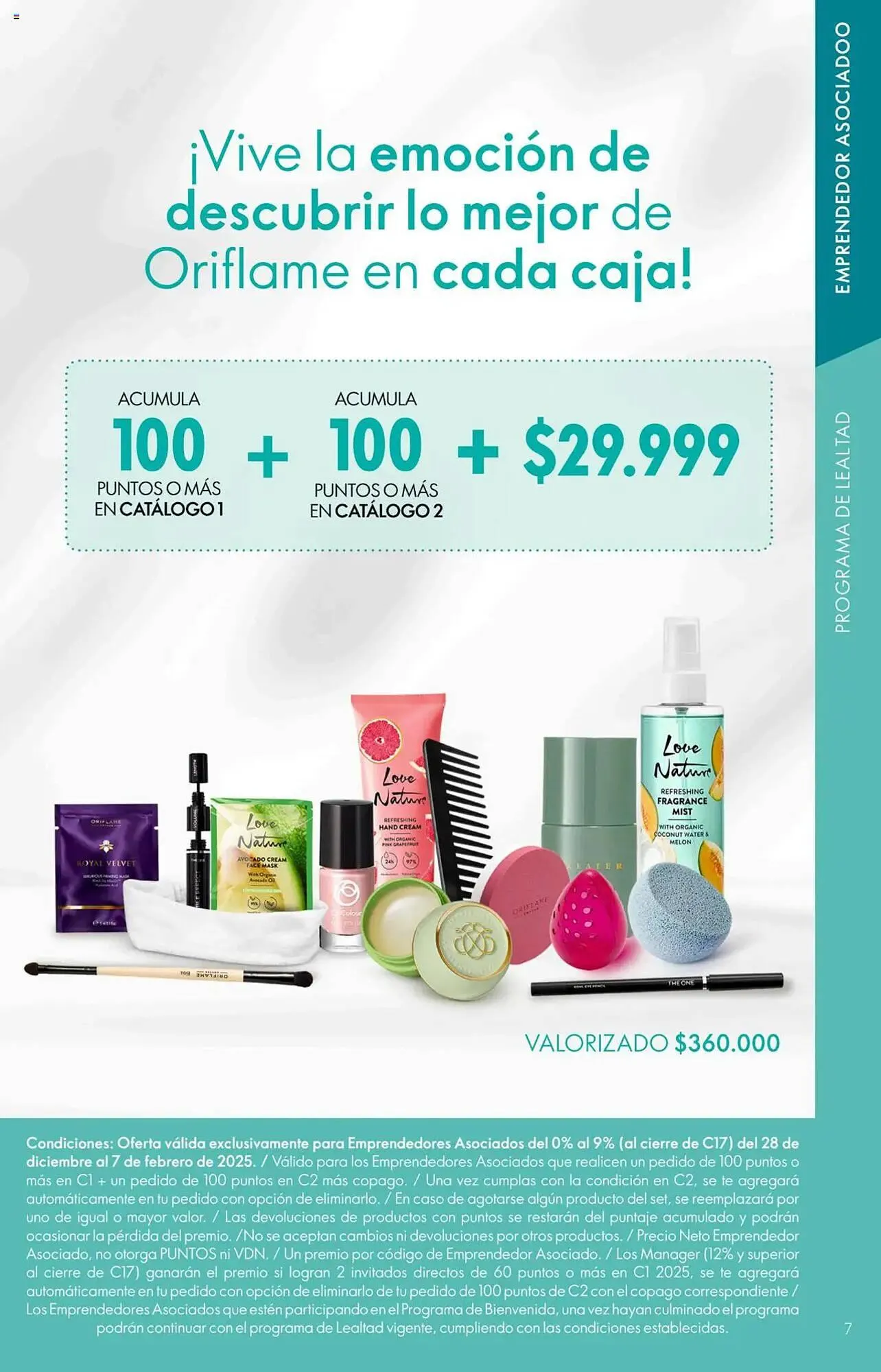 Catalogo de Catálogo Oriflame 28 de diciembre al 17 de enero 2025 - Pag 7