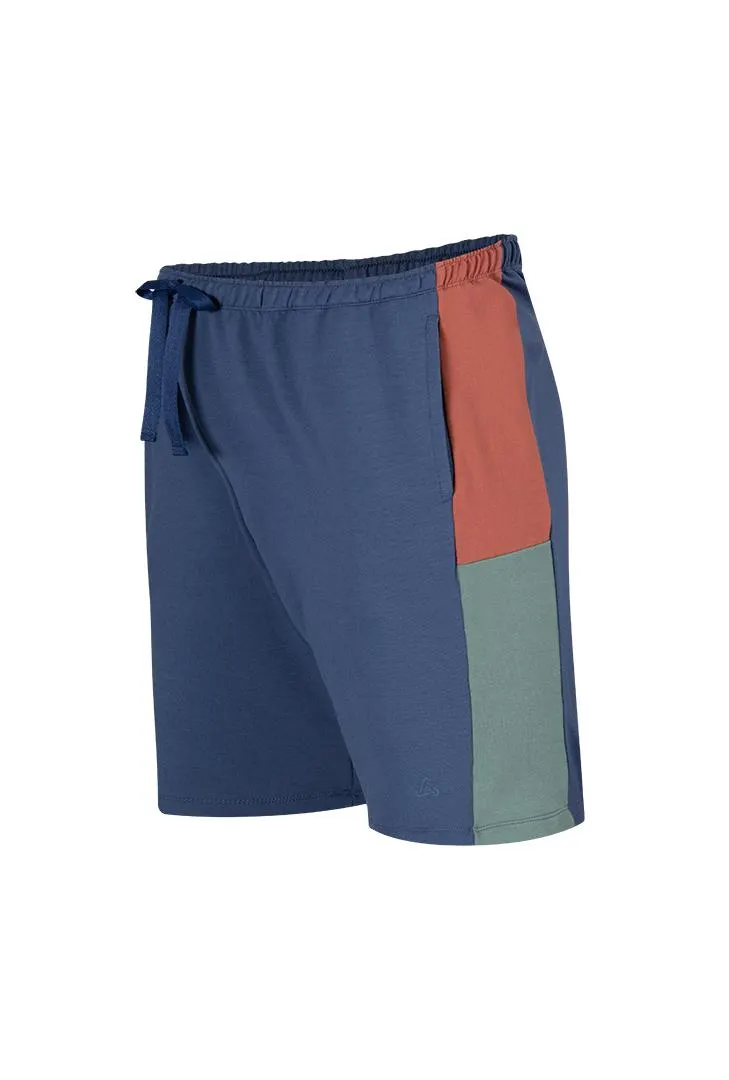 Bermuda Corte Lateral en Contraste (GWI3B3)