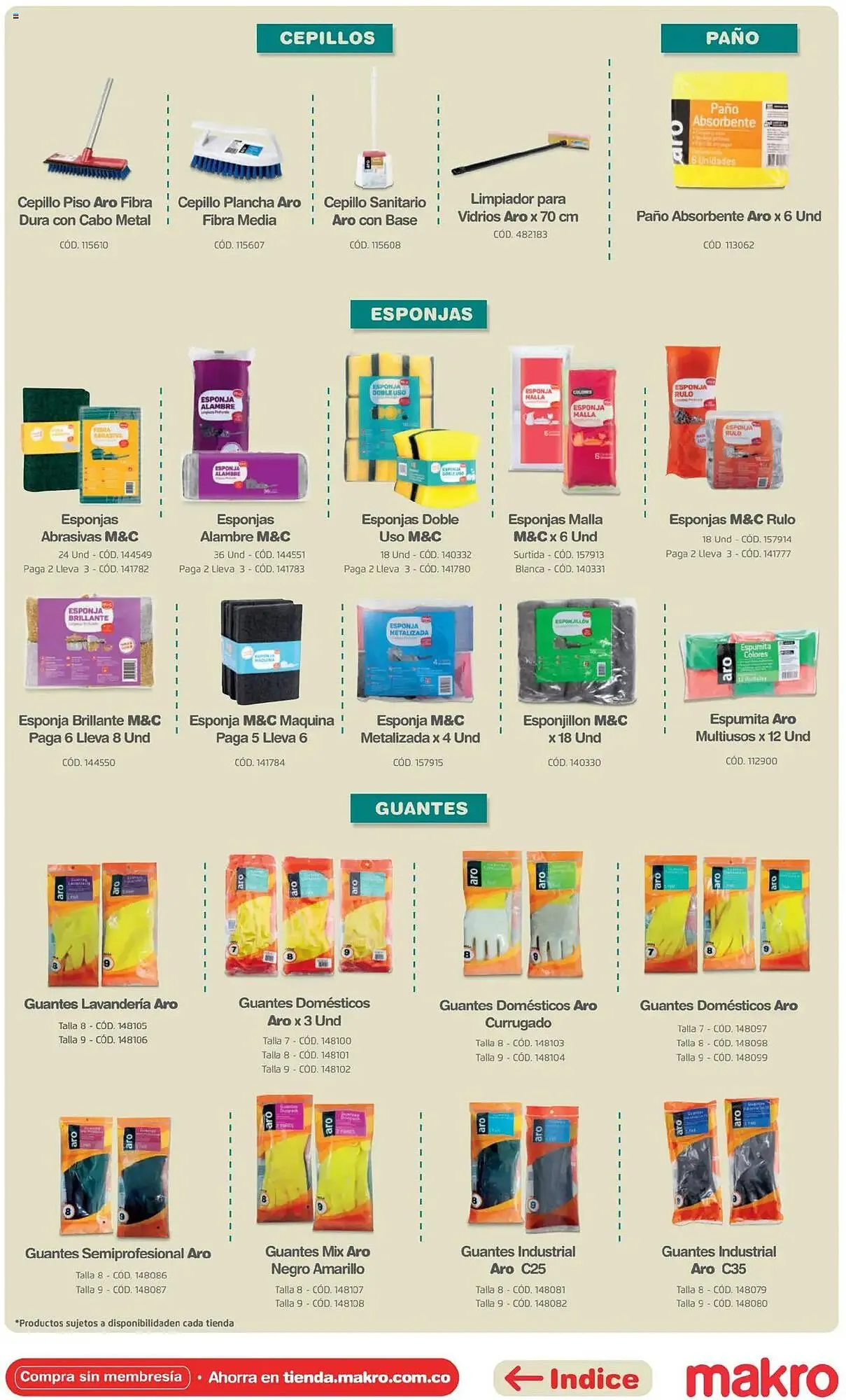 Catalogo de Catálogo Makro 16 de abril al 31 de diciembre 2025 - Pag 138