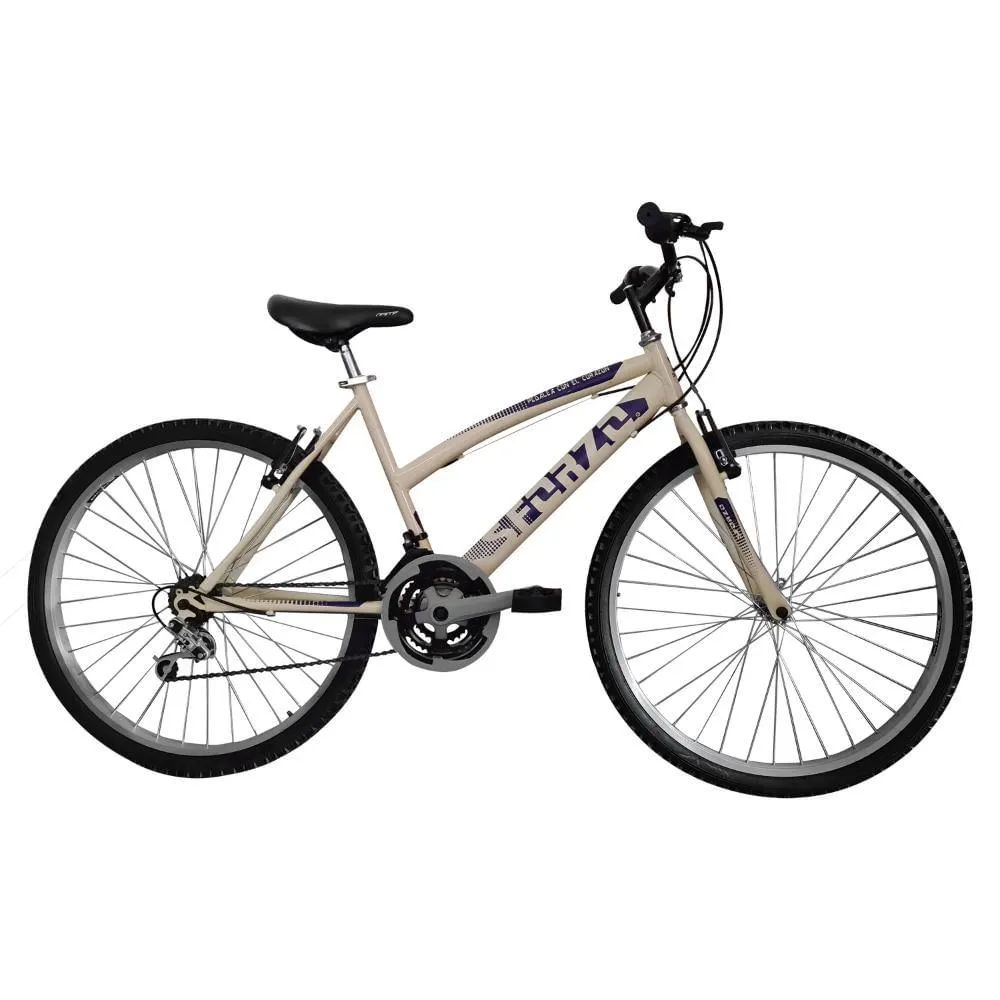 Bicicleta Dama Rin 26 18 Cambios Beige