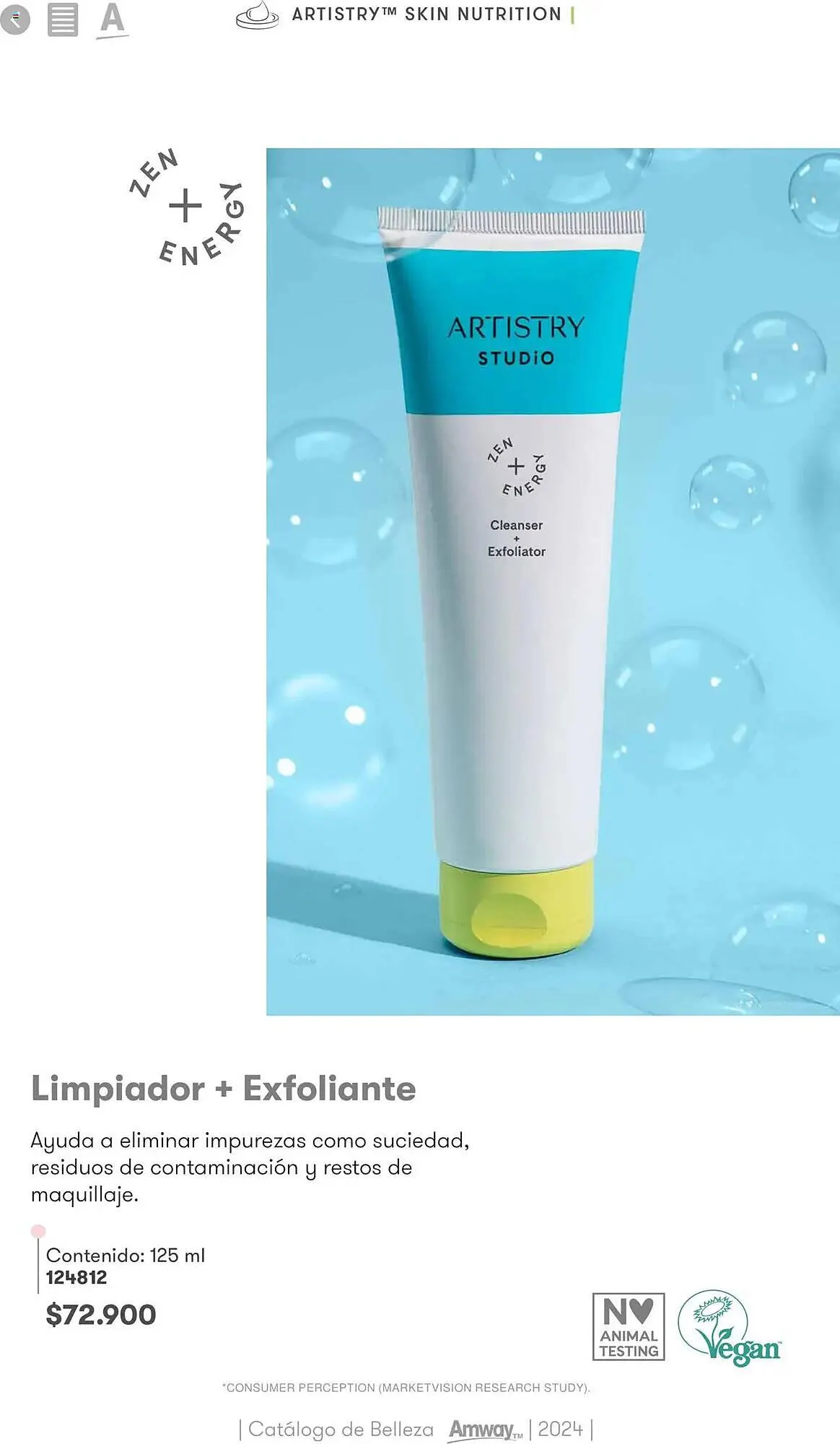Catalogo de Catálogo Amway 17 de noviembre al 18 de enero 2025 - Pag 73